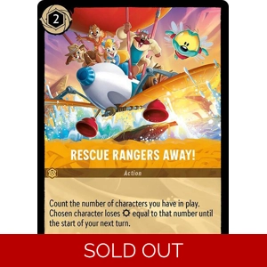 Rescue Rangers Away!